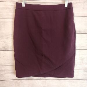 Donna Ricco Size 6 Purple Acedemia Goth Pencil Skirt